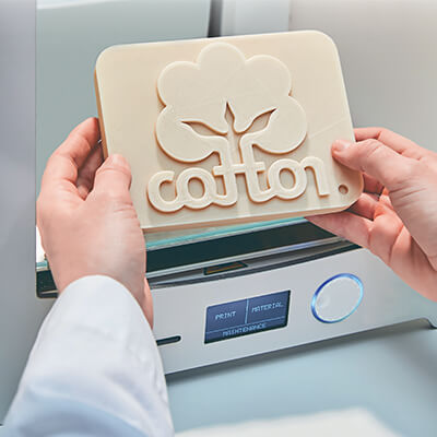 cotton 3D printing