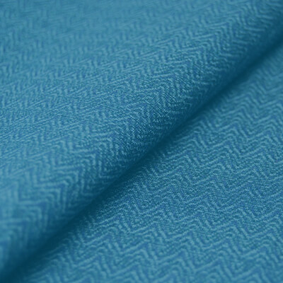blue fabric folded