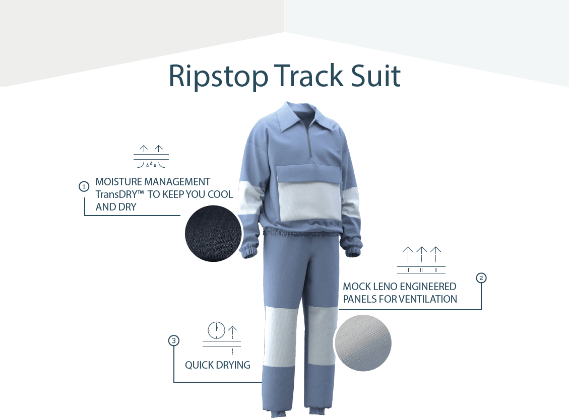 Ripstop Track Suit