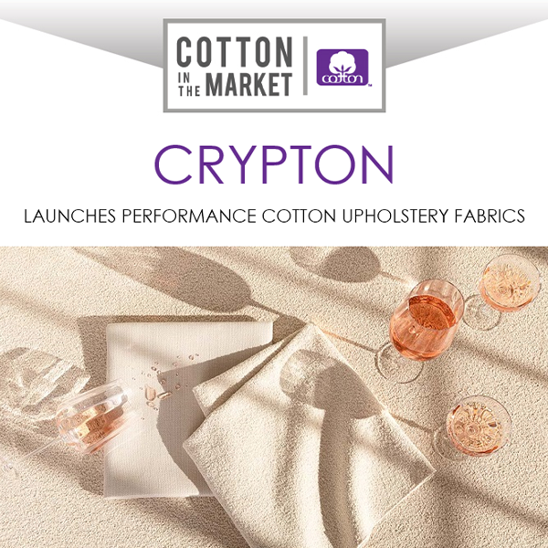 Crypton Launches Performance Cotton Upholstery Fabrics